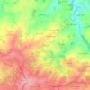 Mapa topográfico Le Petit Vivier, altitud, relieve