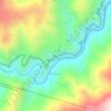 Mapa topográfico Mar-o, altitud, relieve