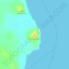 Mapa topográfico South Hummock, altitud, relieve