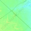 Mapa topográfico Chenaut, altitud, relieve