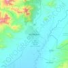 Mapa topográfico Valledupar, altitud, relieve