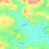 Mapa topográfico Reitoca, altitud, relieve