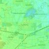 Mapa topográfico Zuchering, altitud, relieve