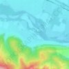 Mapa topográfico Стрелецкий Кут, altitud, relieve