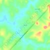 Mapa topográfico Km 28, altitud, relieve