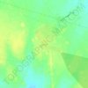 Mapa topográfico Duggan, altitud, relieve
