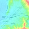 Mapa topográfico Bejuma, altitud, relieve