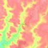 Mapa topográfico Dosso, altitud, relieve