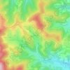 Mapa topográfico Le Pire, altitud, relieve