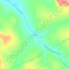 Mapa topográfico Viana, altitud, relieve