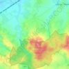 Mapa topográfico Saint-Marcoult, altitud, relieve