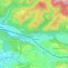 Mapa topográfico Zoll, altitud, relieve