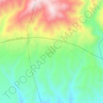 Mapa topográfico Cheran, altitud, relieve