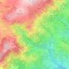 Mapa topográfico L'Arzelier, altitud, relieve