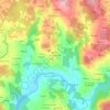 Mapa topográfico As Xunqueiras, altitud, relieve