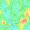 Mapa topográfico Ripple, altitud, relieve