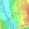 Mapa topográfico Первомайский, altitud, relieve