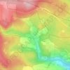 Mapa topográfico Hambach, altitud, relieve