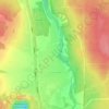 Mapa topográfico Казанцево, altitud, relieve