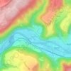 Mapa topográfico Fachbach, altitud, relieve