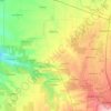 Mapa topográfico Родниковское сельское поселение, altitud, relieve