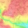 Mapa topográfico Солнечное сельское поселение, altitud, relieve