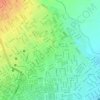 Mapa topográfico Comuna 1, altitud, relieve