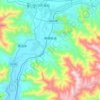 Mapa topográfico 柳梧街道, altitud, relieve