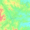 Mapa topográfico El Ayote, altitud, relieve