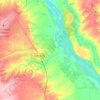 Mapa topográfico Берёзовское территориальное управление, altitud, relieve