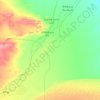 Mapa topográfico 巴音陶海苏木 ᠪᠠᠶᠠᠨᠲᠣᠬᠣᠢ ᠰᠤᠮᠤ, altitud, relieve