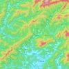 Mapa topográfico 新昌乡, altitud, relieve