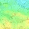 Mapa topográfico Erxleben, altitud, relieve