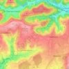 Mapa topográfico Ommersheim, altitud, relieve