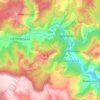 Mapa topográfico Olba, altitud, relieve