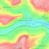 Mapa topográfico Albisheim (Pfrimm), altitud, relieve