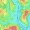 Mapa topográfico Geisweid, altitud, relieve