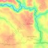 Mapa topográfico Cantón San Juan Buena Vista, altitud, relieve