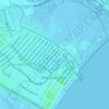 Mapa topográfico Empuriabrava, altitud, relieve