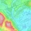 Mapa topográfico Wahlwies, altitud, relieve
