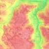 Mapa topográfico Рощинское сельское поселение, altitud, relieve