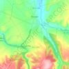 Mapa topográfico Duruelo, altitud, relieve