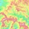 Mapa topográfico Neshyang, altitud, relieve
