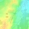 Mapa topográfico Софиевка, altitud, relieve