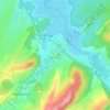 Mapa topográfico Лозовое, altitud, relieve