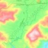 Mapa topográfico Río Mangua o Intibucá, altitud, relieve