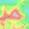 Mapa topográfico Télescope Bernard Lyot, altitud, relieve