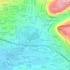 Mapa topográfico Presa Benito Juarez, altitud, relieve