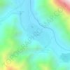 Mapa topográfico Luribay, altitud, relieve