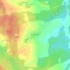 Mapa topográfico Мартемьяново, altitud, relieve